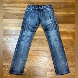 SOUTH POLE skinny moto jeans